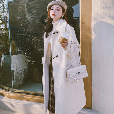 Woolen Coat Women Autumn Winter Korean Edition