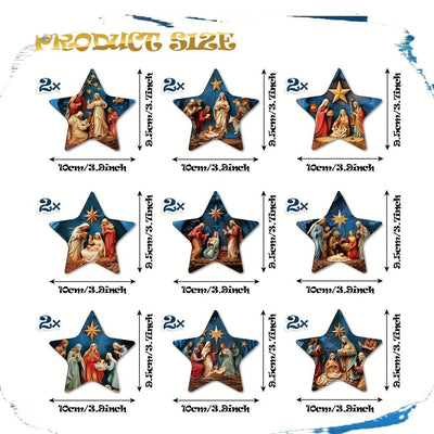 Suitable For Wooden Christmas Gift Christmas Tree Decoration Pendant