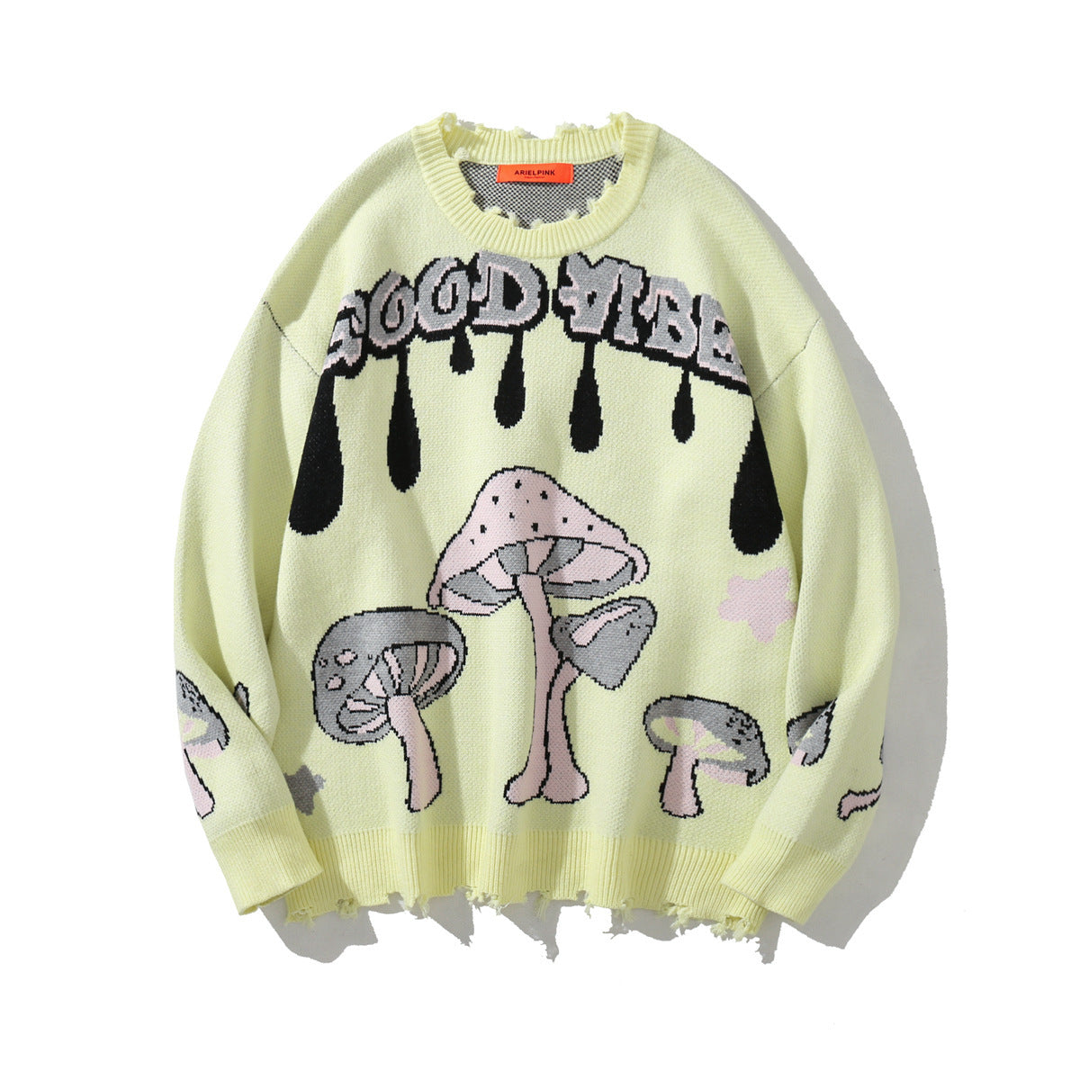 Women's Sweater Urban Casual Printing Knit Pullover