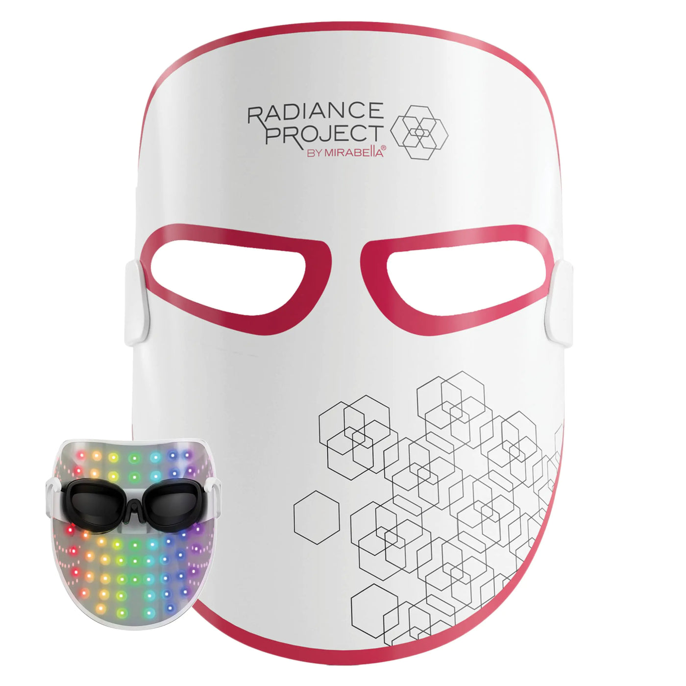Wireless Rechargeable Multicolor & Red Light Therapy Mask