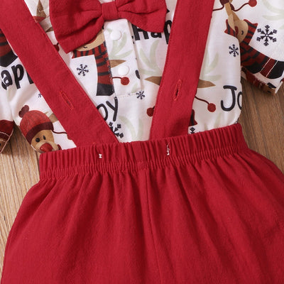 Classic Gentlemen's Christmas Print Suit