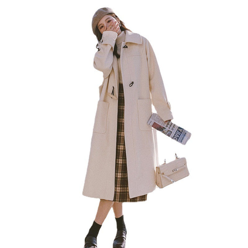 Woolen Coat Women Autumn Winter Korean Edition