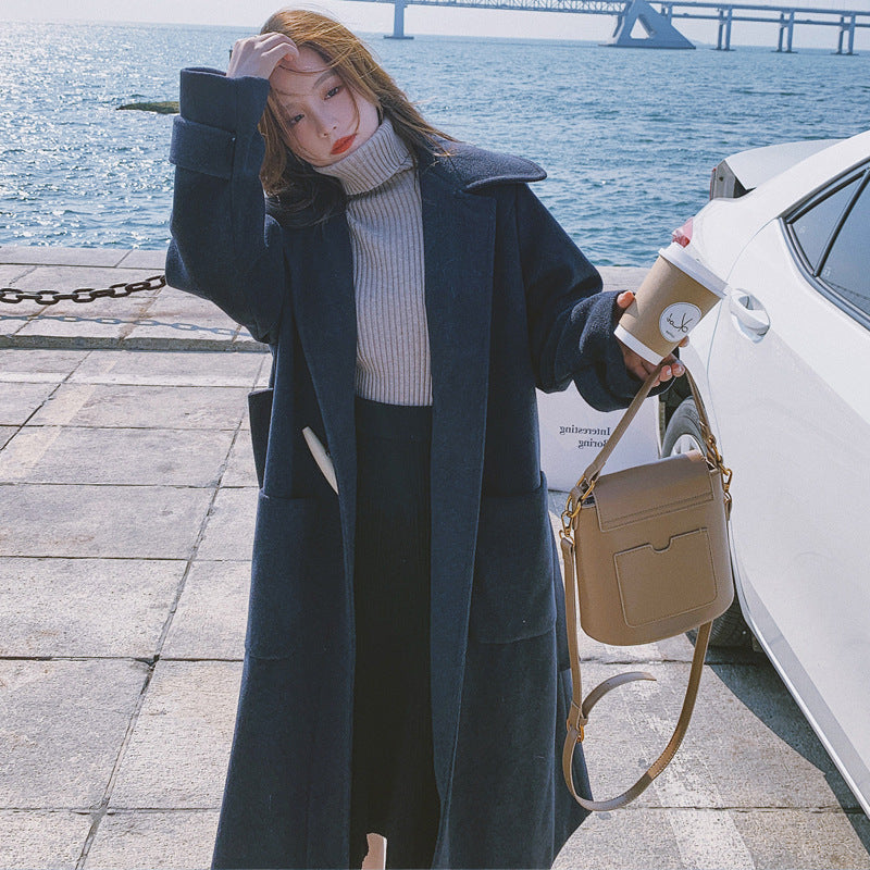 Woolen Coat Women Autumn Winter Korean Edition