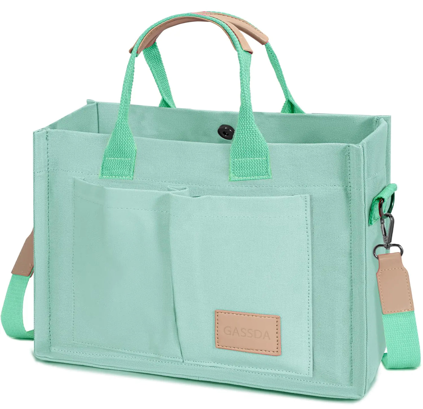 Tote Bags for Women Large Canvas Tote Bag Laptop Work Book Bags Crossbody Bags Handbag Shoulder Travel Messenger Gym Totes