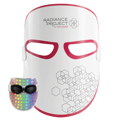 Wireless Rechargeable Multicolor & Red Light Therapy Mask