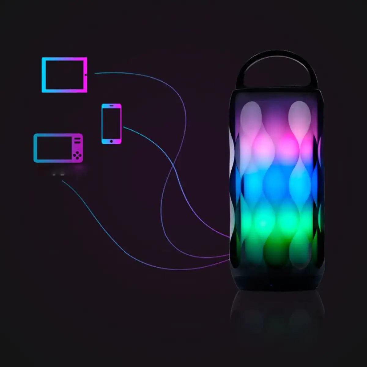 Mood Lighting LED Smooth Sensation BT Speaker
